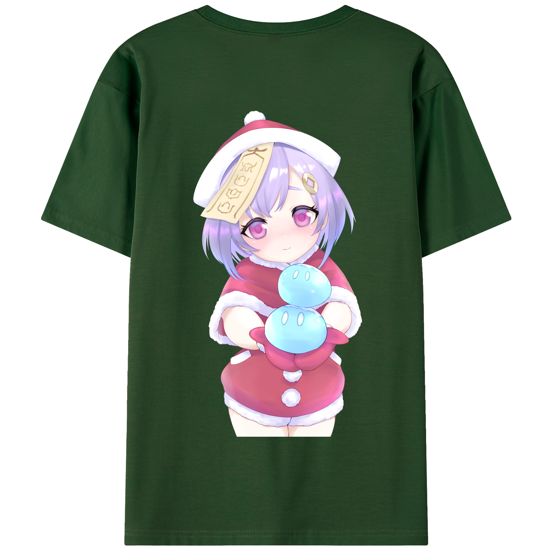 げんし神 七七 なな  genshin Nana 綿100％半袖Tシャツ（背面プリント）